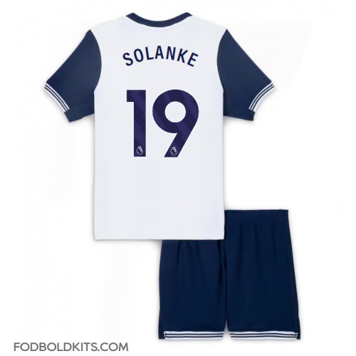 Tottenham Hotspur Dominic Solanke #19 Hjemmebanesæt Børn 2024-25 Kortærmet (+ Korte bukser)